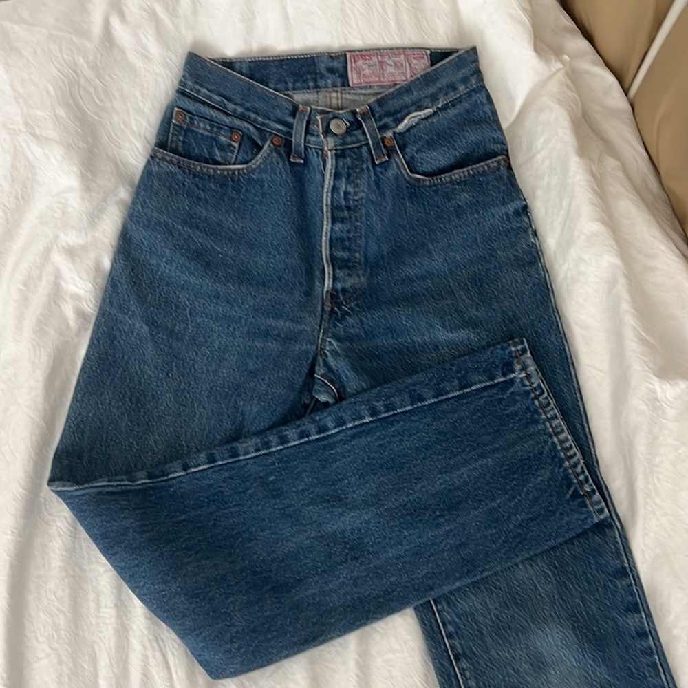 Vintage Levi’s 501 denim jeans straight leg